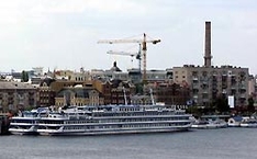 River boats in Russia